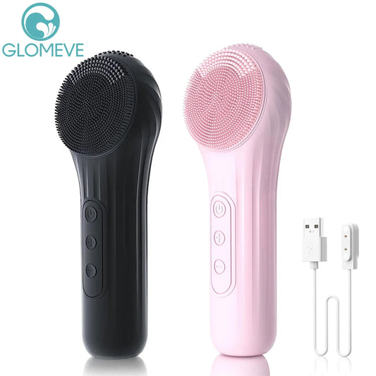 Sonic Facial Cleansing Brush – Waterproof, Heated & Rechargeable