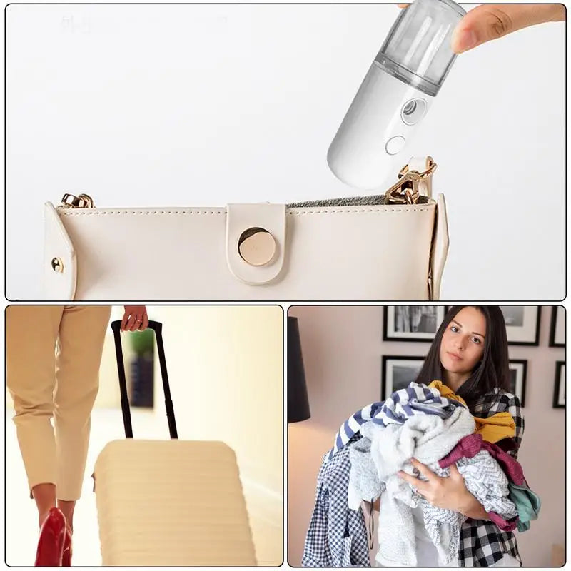 USB Mist Facial Sprayer Humidifier USB Portable 30ml Mini Nano Mist Sprayer Facial Steamer Air Humidifier Face Skin Care Tools