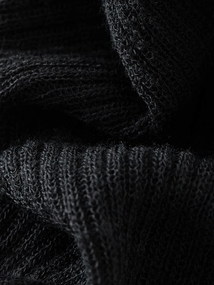 FSLE Ice fog Cardigan In Ice Silk Sun Protection Versatile Knitted Shirt For Women 2024 Summer New Style Slim Fit Top 24FS12117