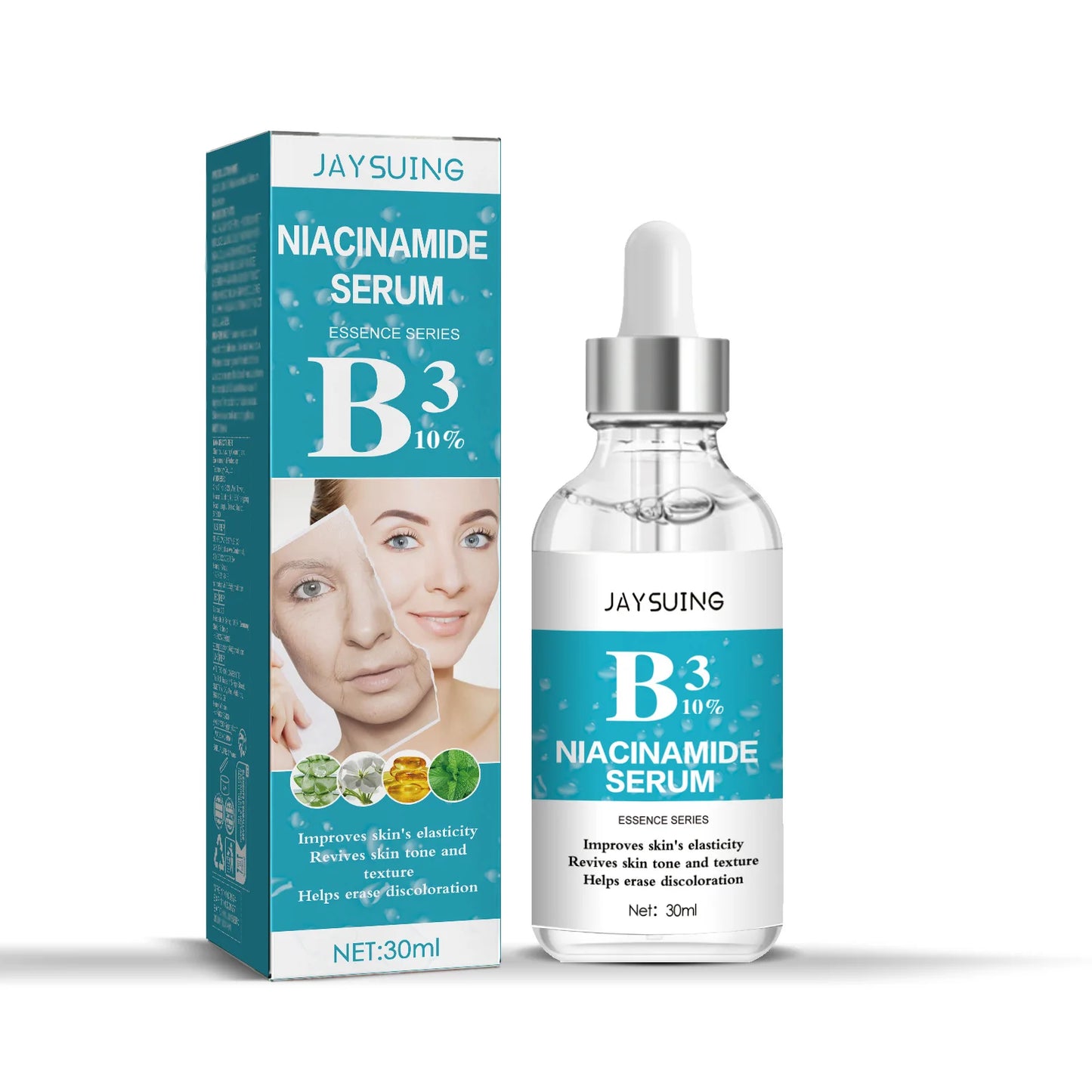B3 Nicotinamide Serum Facial Anti W-rinkle Lift Firming Fine Lines Lightening Dark Circle Skin Brightening Skincare Products