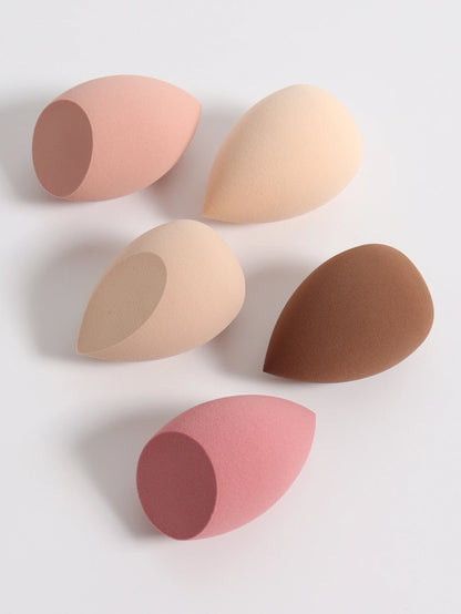 30 Beauty Eggs (Makeup Sponges) Foundation Make-Up Mixed Beauty Sponge, Liquid, Cream and Powder Without Blemish, Multi-Color C