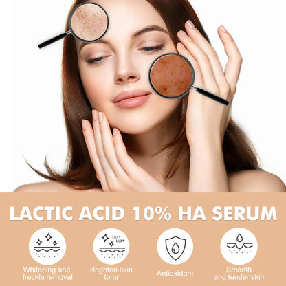 Remove Large Pores Serum Lactic Acid Facial Pore Shrinking Repairing Products Pore Minimizing Firming Smooth Korean Skin Care
