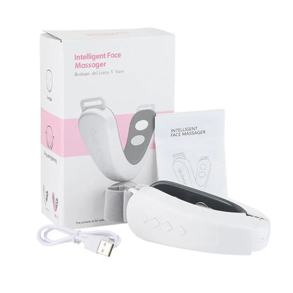 One Set Electric Face Massager 5 Modes 12 Intensity Adjustments Suitable Daily Facial Care