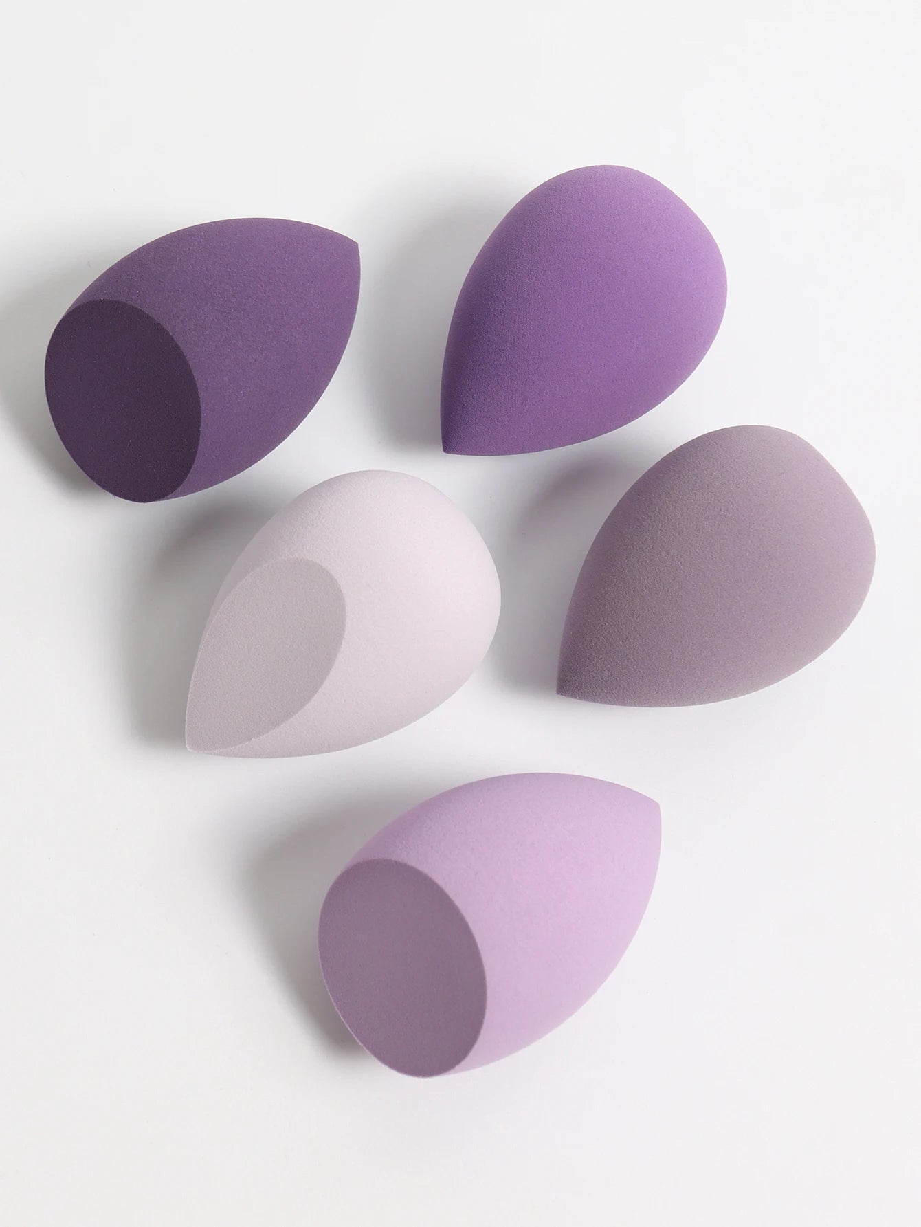 30 Beauty Eggs (Makeup Sponges) Foundation Make-Up Mixed Beauty Sponge, Liquid, Cream and Powder Without Blemish, Multi-Color C