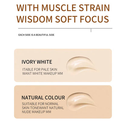 BB Cream Full Cover Face Base Liquid Foundation Makeup Waterproof Long Lasting Facial Concealer Whitening Cream Korean Make Up