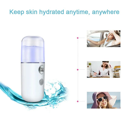 Mist  Sprayer Humidifier Face Steamer Moisturizing Beauty Instruments Face Skin Care Tools Mist sprayer nano spray  Nebulizer