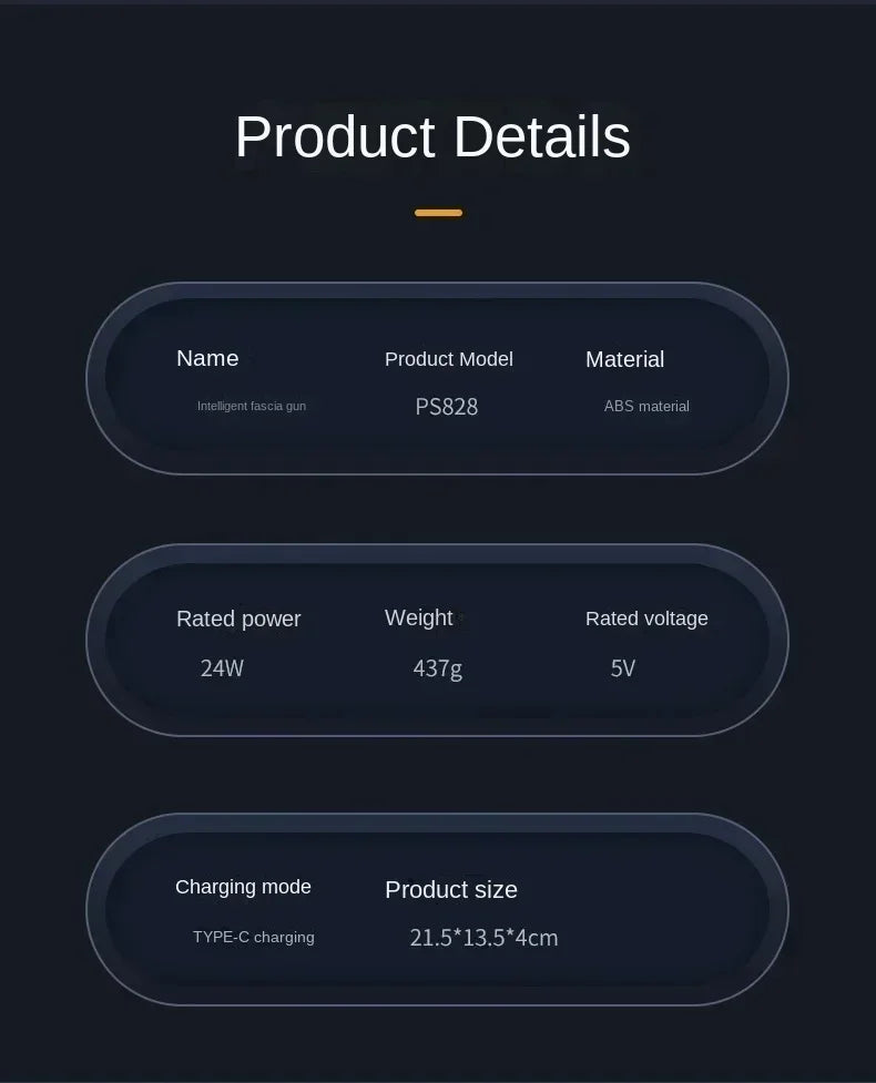 Fascia Gun Muscle Massager Instrument bar Multi-functional electric muscle membrane neck membrane gun relax leg professional