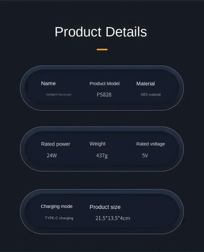 Fascia Gun Muscle Massager Instrument bar Multi-functional electric muscle membrane neck membrane gun relax leg professional