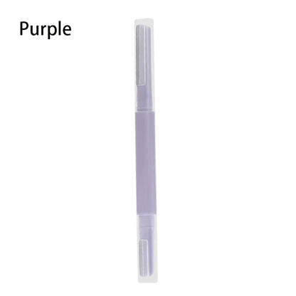 Precision Double-Headed Dermaplaning Tool, Sharp & Safe Dermaplane Razor, Face Razors for Women, Eyebrow Razor, Facial Razor