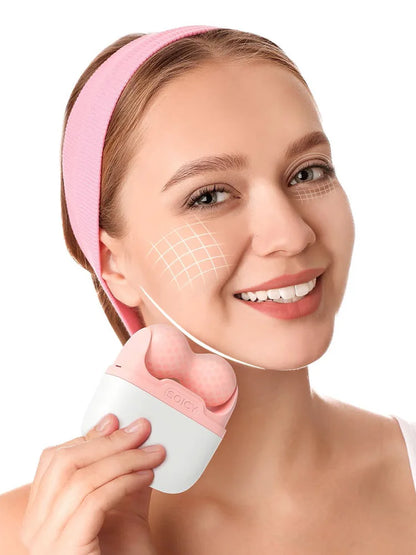 Ice Roller For Face Eyes Reusable Face Roller Cooling Ice Rollers Massager Facial Massager Roller Beauty Skin Lifting Tool