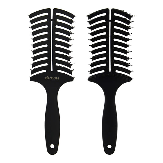 Qipooh Curved Vented Hair Brush