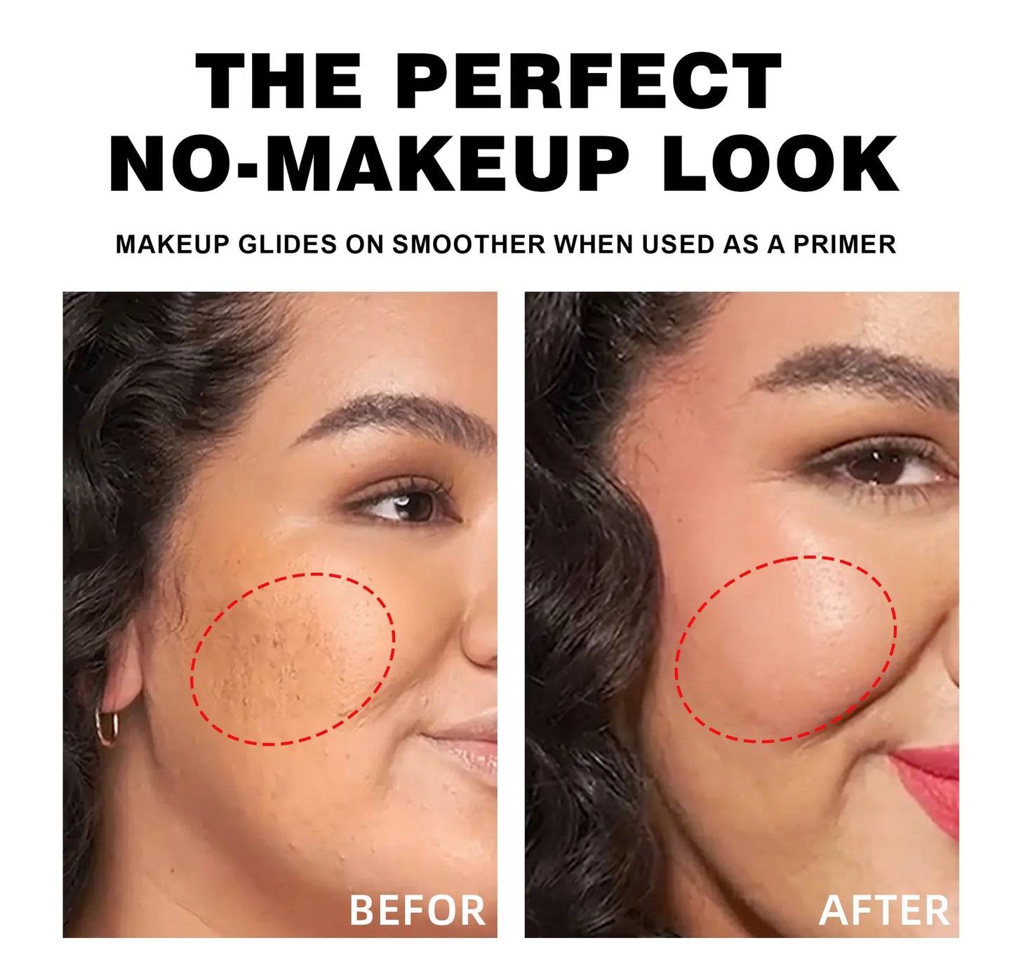 HANDAIYAN Light Mist Water Resistant Oil Control Brightening Complexion Matte Concealer Setting Powder with Powder Puff